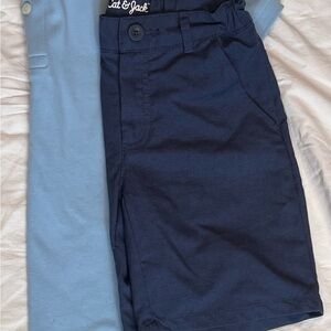 Cat & Jack Boys Uniform Shorts and Shirt NWT Size 8 / 10 (M) Classic Casual Fit